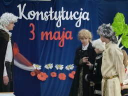 Obchody Święta Konstytucji 3 Maja w naszej szkole